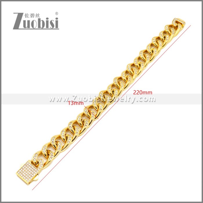 Stainless Steel Bracelet b010828G