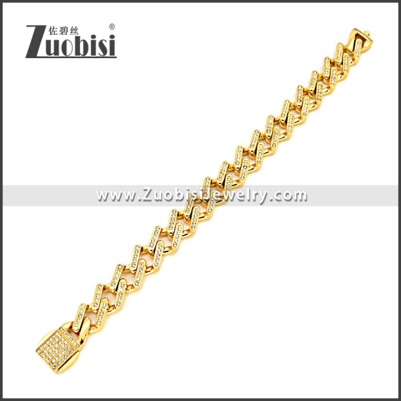 Stainless Steel Bracelet b010826G