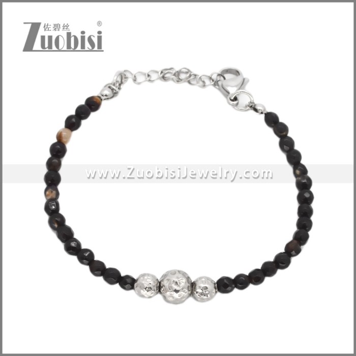 Stainless Steel Bracelet b010822H