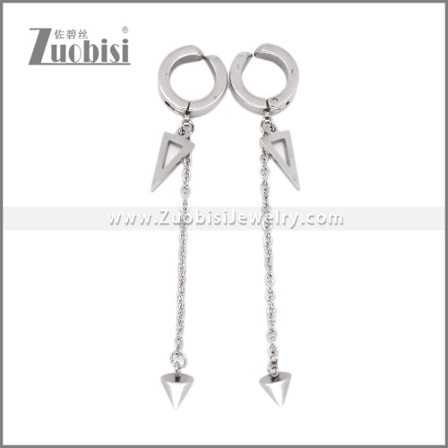 No Piercing Required Stainless Steel Earring e002719S