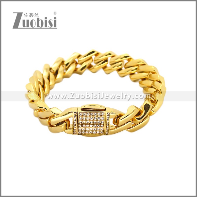 Stainless Steel Bracelet b010827G