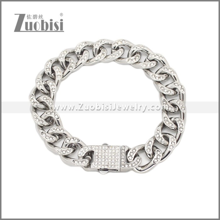 Stainless Steel Bracelet b010828S