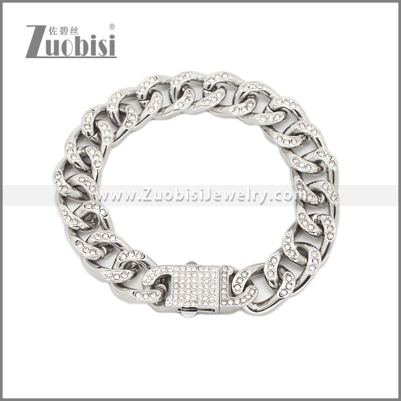 Stainless Steel Bracelet b010828S