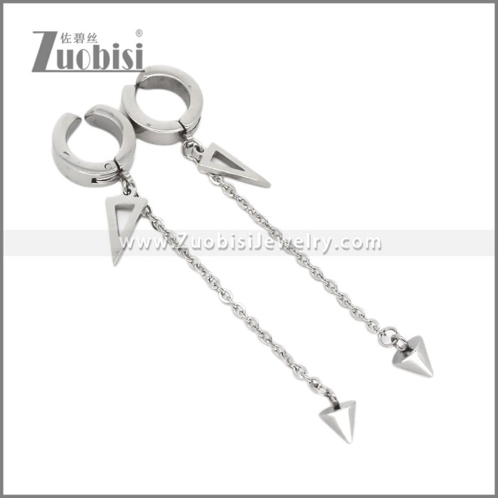 No Piercing Required Stainless Steel Earring e002719S
