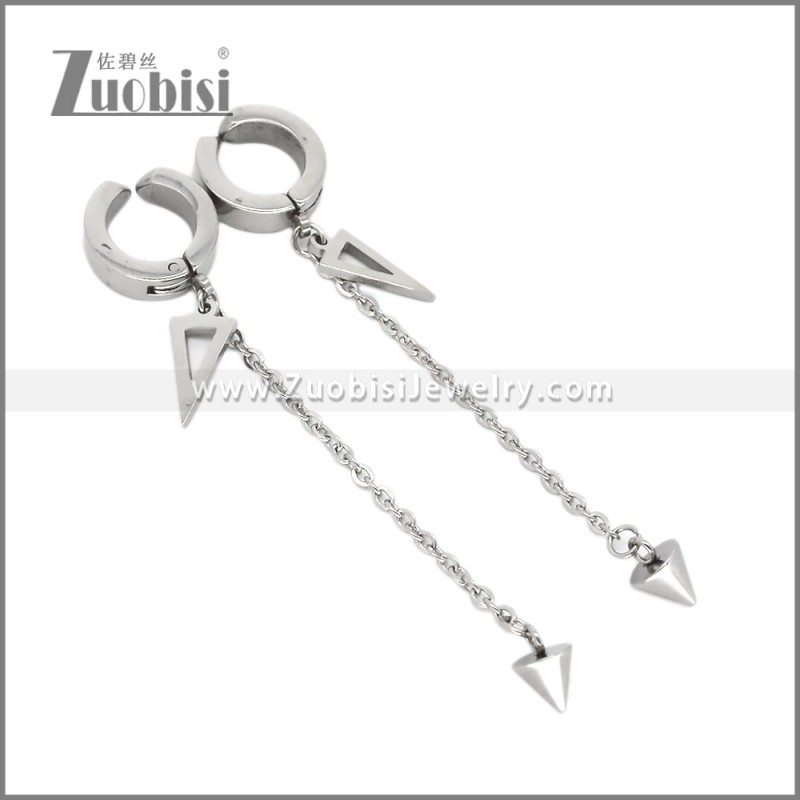 No Piercing Required Stainless Steel Earring e002719S