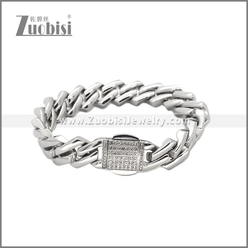 Stainless Steel Bracelet b010827S