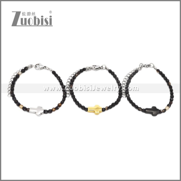 Stainless Steel Bracelet b010824HS