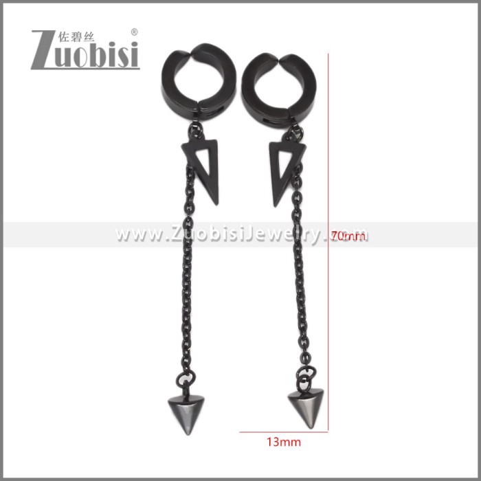 Stainless Steel Earring e002719H