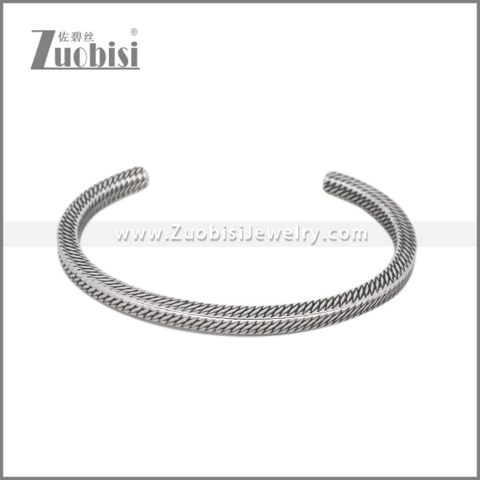 Stainless Steel Bangle b010818S