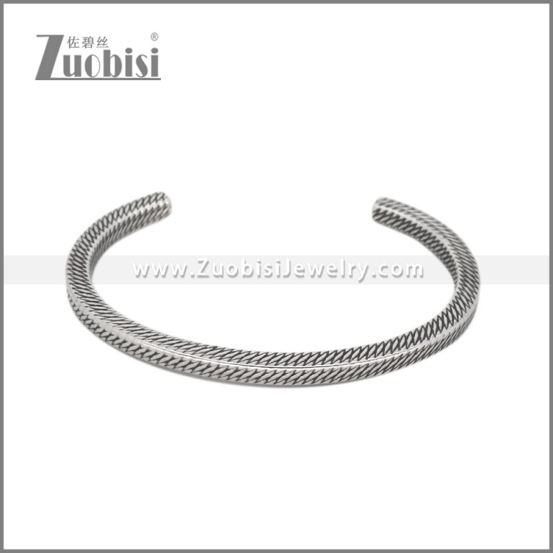 Stainless Steel Bangle b010818S