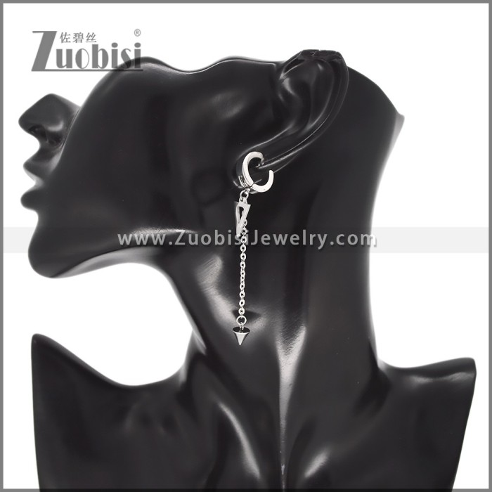 No Piercing Required Stainless Steel Earring e002719S