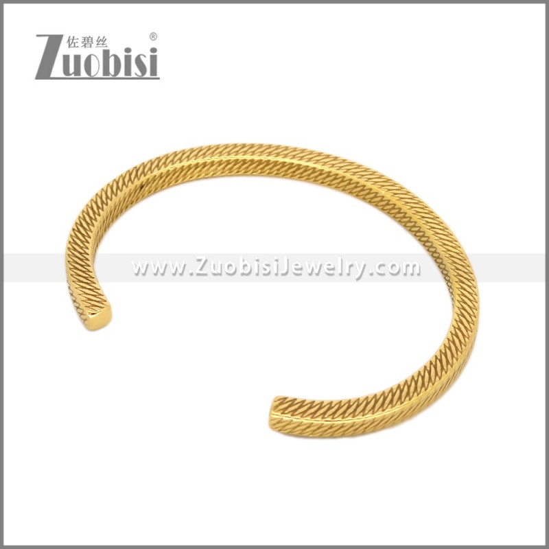 Stainless Steel Bangle b010818G