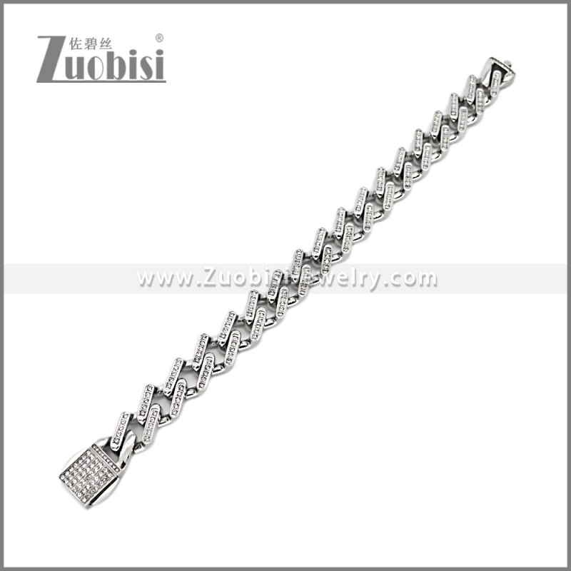 Stainless Steel Bracelet b010826S