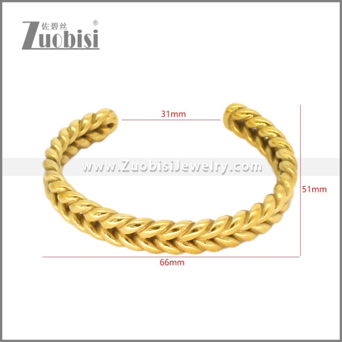 Stainless Steel Bangle b010819G