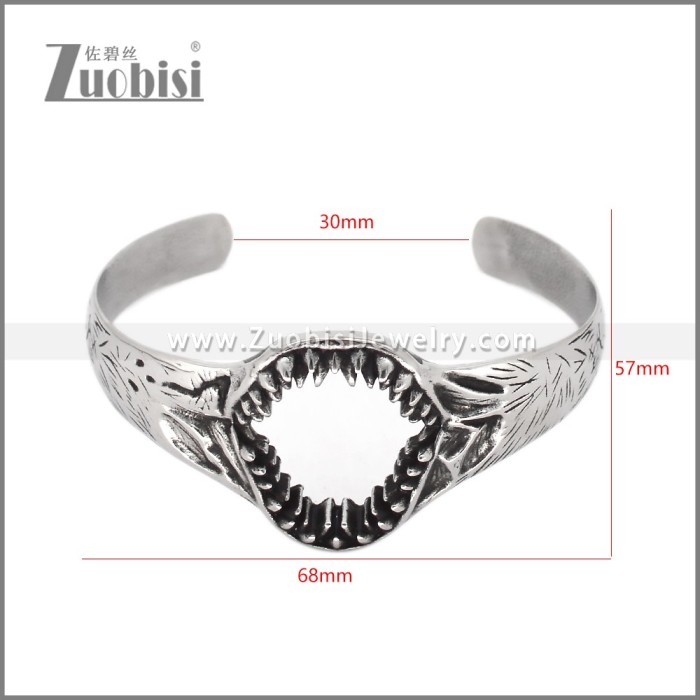 Stainless Steel Bangle b010804