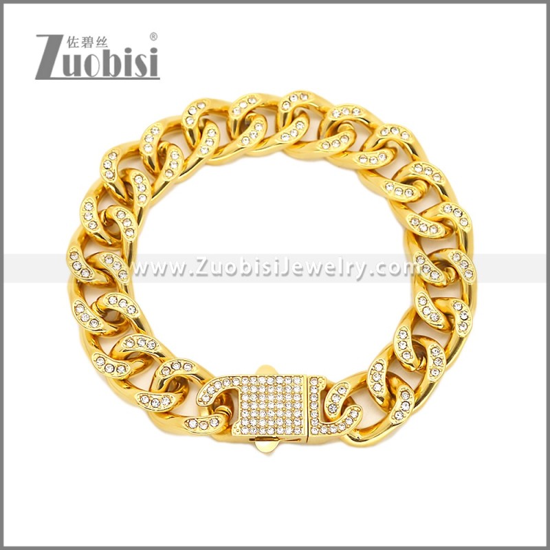 Stainless Steel Bracelet b010828G