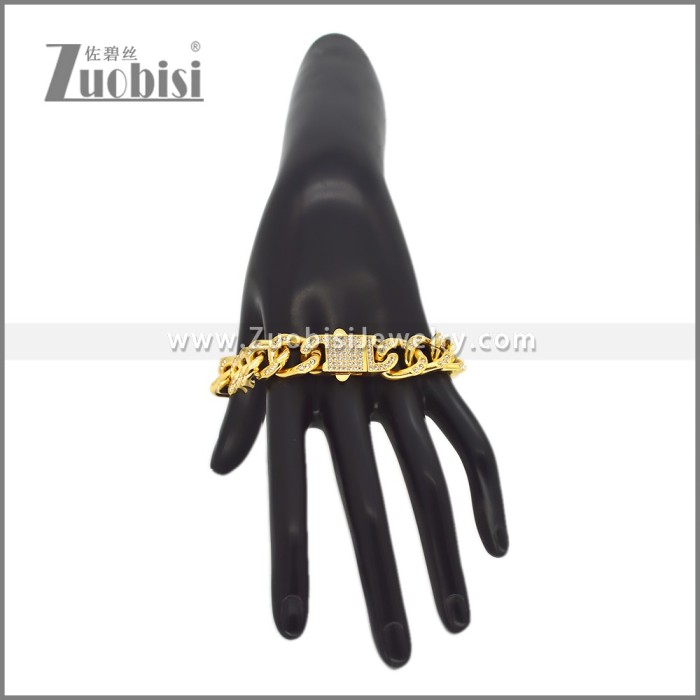 Stainless Steel Bracelet b010828G