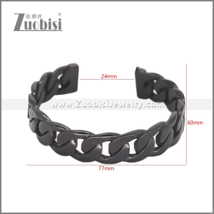 Stainless Steel Bangle b010811H