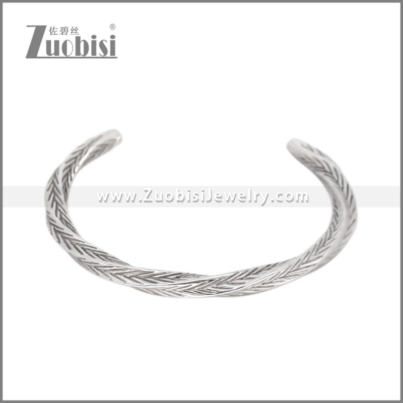 Stainless Steel Bangle b010812S