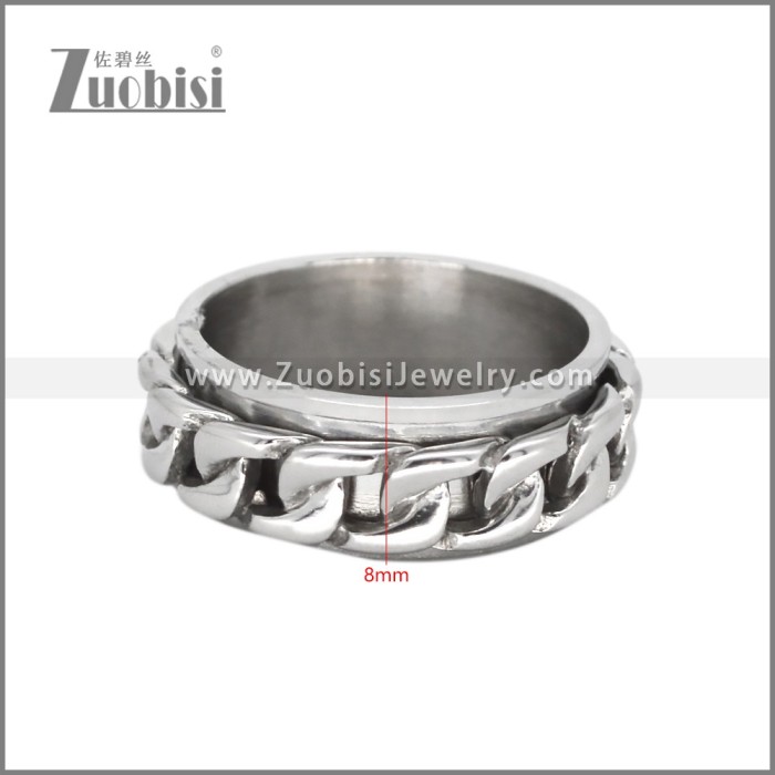 Stainless Steel Ring r010392
