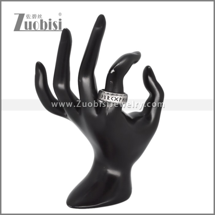 Wholesale Nordic Viking Rune Ring Men Jewelry r010325