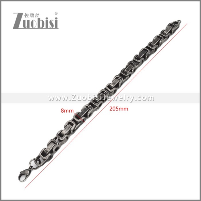 Stainless Steel Bracelet b010835S2