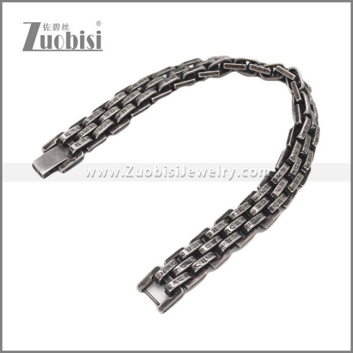 Stainless Steel Bracelet b010860S2