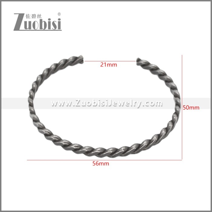 Stainless Steel Bangle b010855