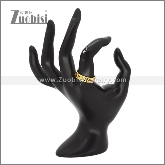 Stainless Steel Ring r010416G