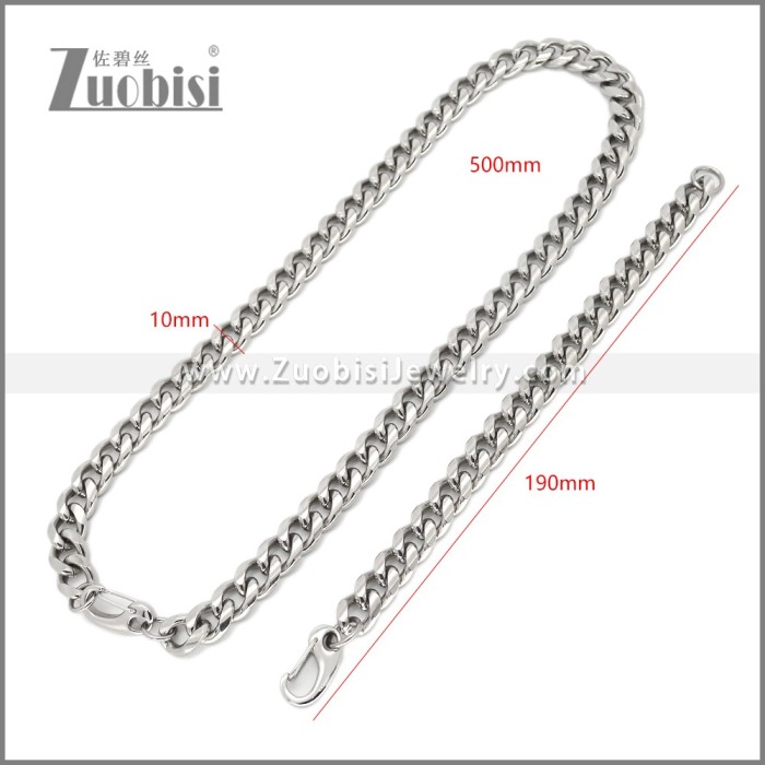 Stainless Steel Jewelry Set s003135