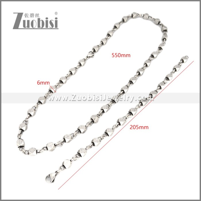 Stainless Steel Jewelry Set s003126