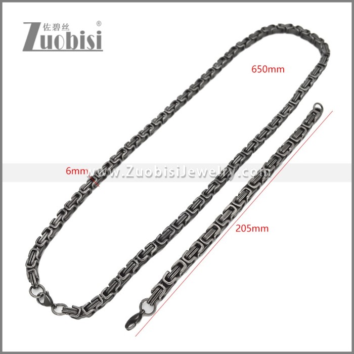 Stainless Steel Jewelry Set s003142