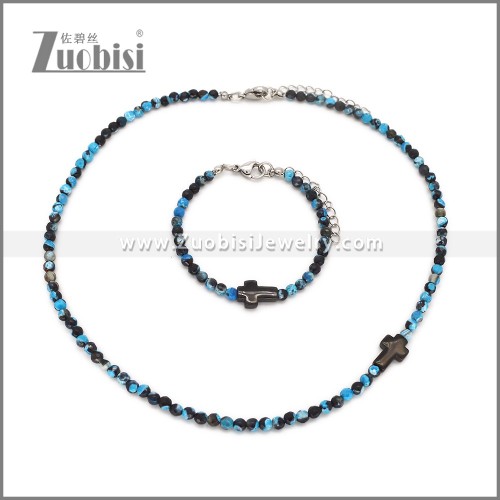 Natural Stone Jewelry Set s003138H