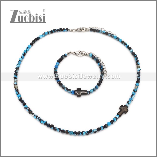 Natural Stone Jewelry Set s003138H