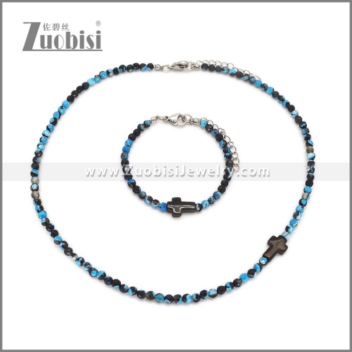 Natural Stone Jewelry Set s003138H