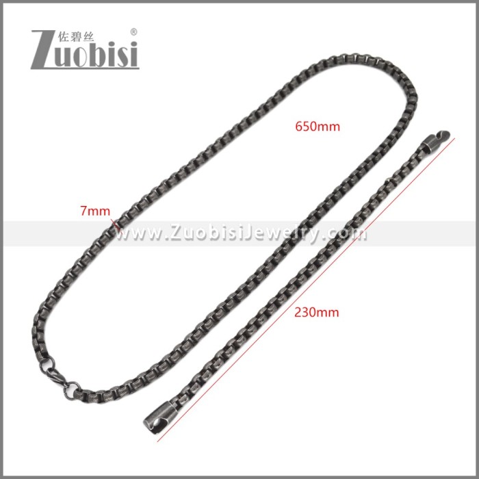 Stainless Steel Jewelry Set s003147