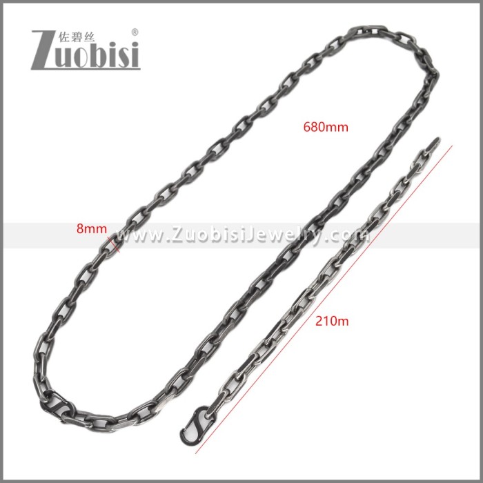 Stainless Steel Jewelry Set s003145