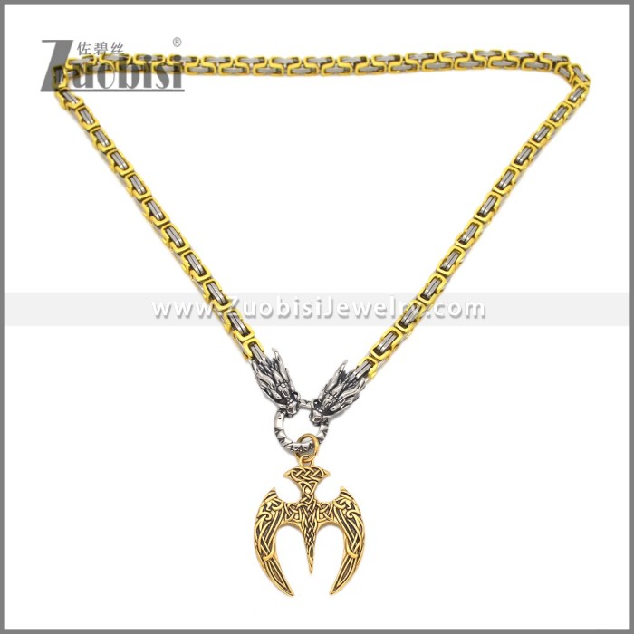 Stainless Steel Necklace n003676G1