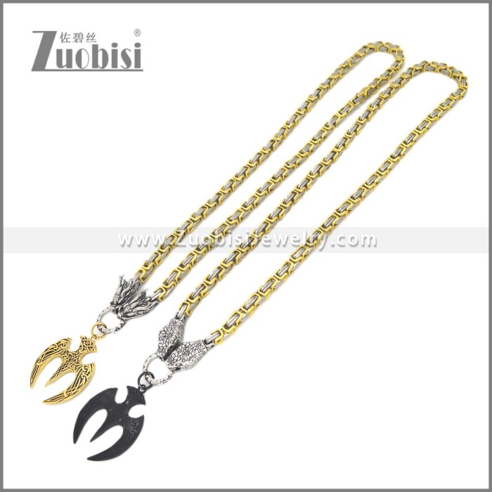 Stainless Steel Necklace n003676G1