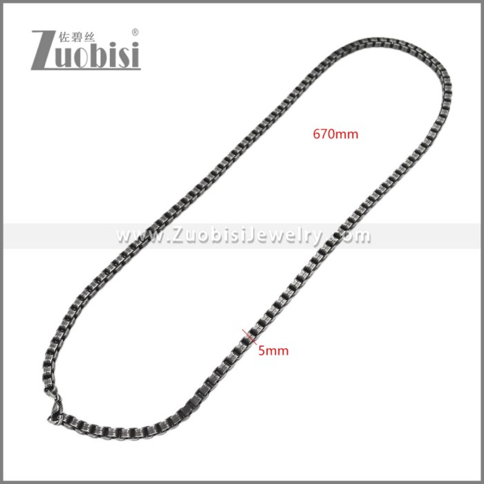 Stainless Steel Necklace n003654