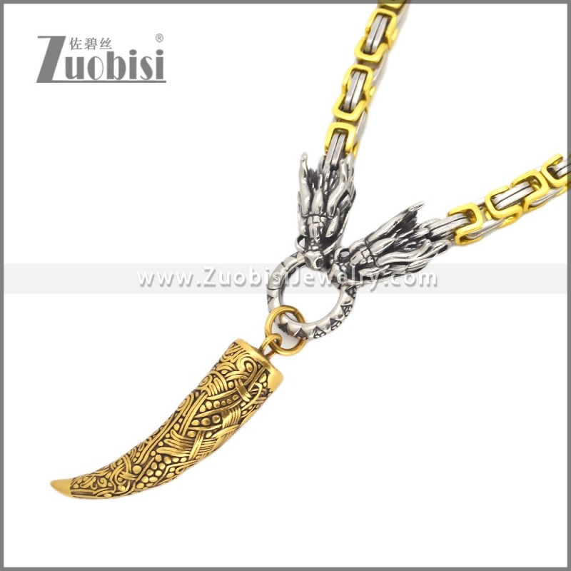 Stainless Steel Necklace n003677G1