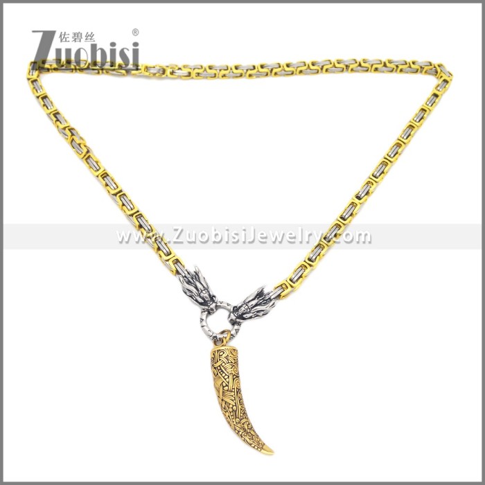 Stainless Steel Necklace n003677G1