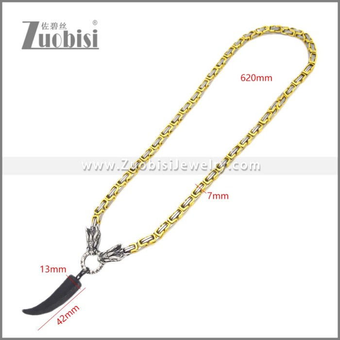 Stainless Steel Necklace n003677G2