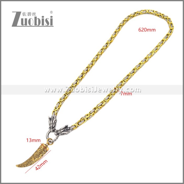 Stainless Steel Necklace n003677G1