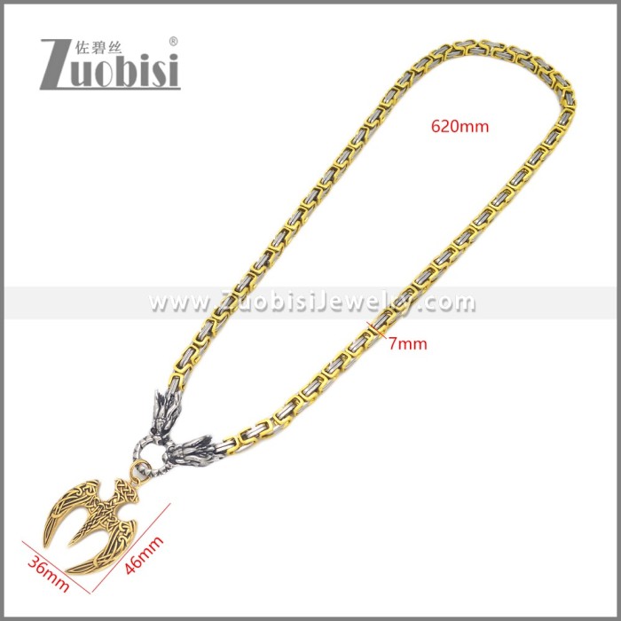 Stainless Steel Necklace n003676G1