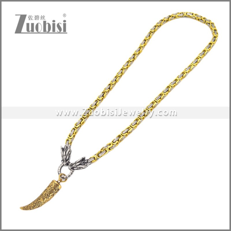 Stainless Steel Necklace n003677G1