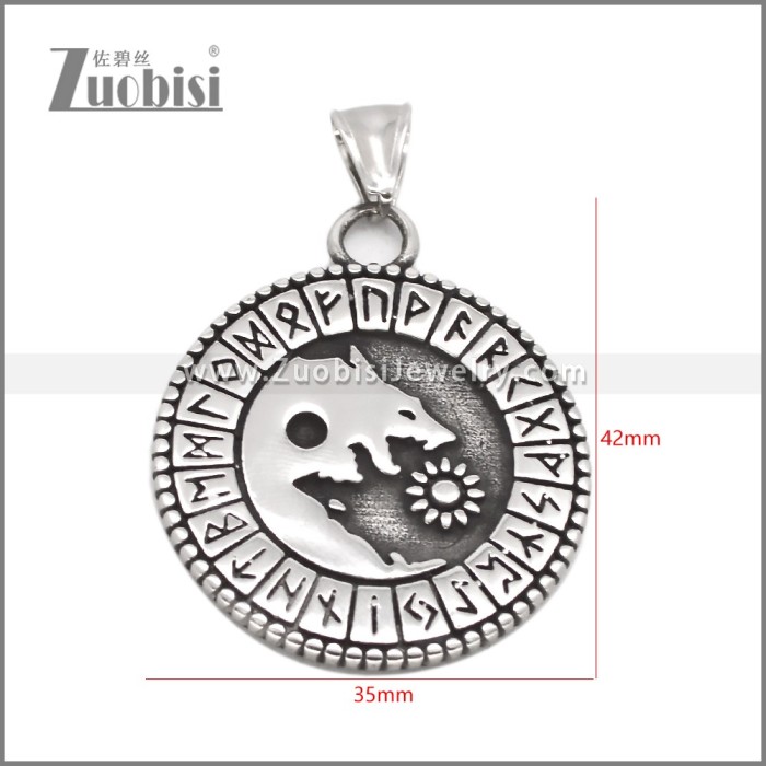 Stainless Steel Pendant p012846
