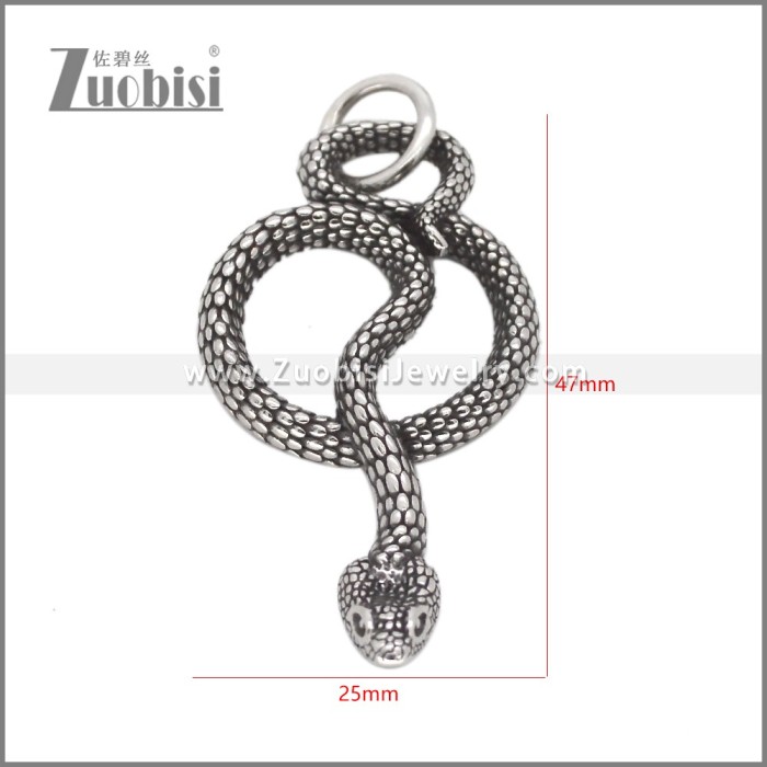 Stainless Steel Pendant p012841