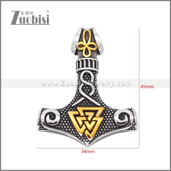 Stainless Steel Pendant p012834