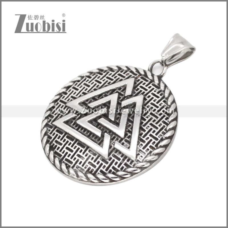 Stainless Steel Pendant p012826